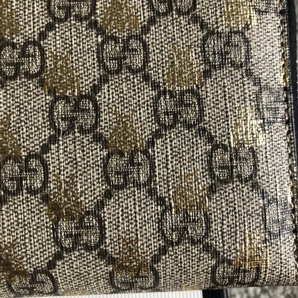 Gucci zip around bee wallet new in box - Picture 3 of 6